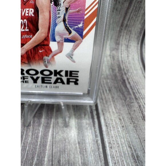 2024-25 Panini Instant WNBA - Caitlin Clark Rookie of the Year #CCRLY-A PSA 9 - Picture 6 of 10
